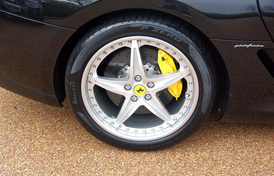 Detailed Ferrari wheel